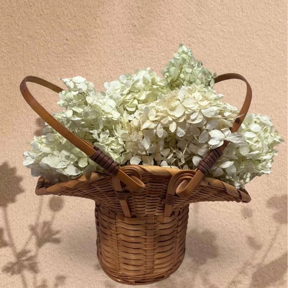 gorgeous batch of 10 real hydrangeas preserved